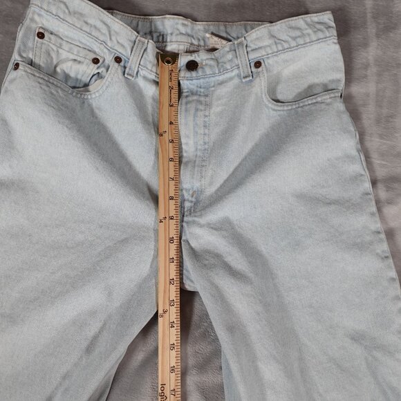 Vintage Levis 550 Relaxed Tapered Leg Jeans Mens 36x36 (Fits 34x35) Flaws READ! - Picture 16 of 16